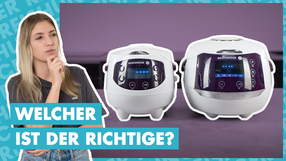 Reishunger Reiskocher – der digitale Reiskocher Vergleich // DRK oder MDRK?